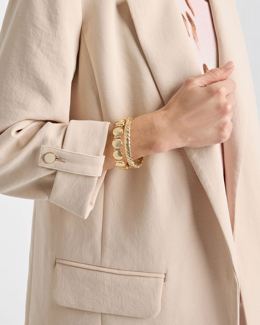 Boyfriend Crepe Blazer