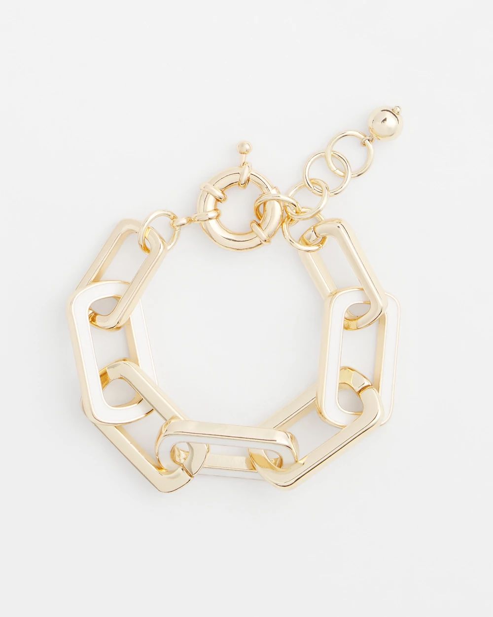 Enamel Chain Bracelet