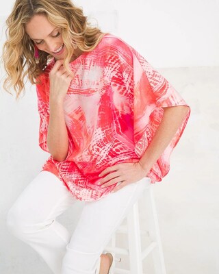 Tie Dye Poncho