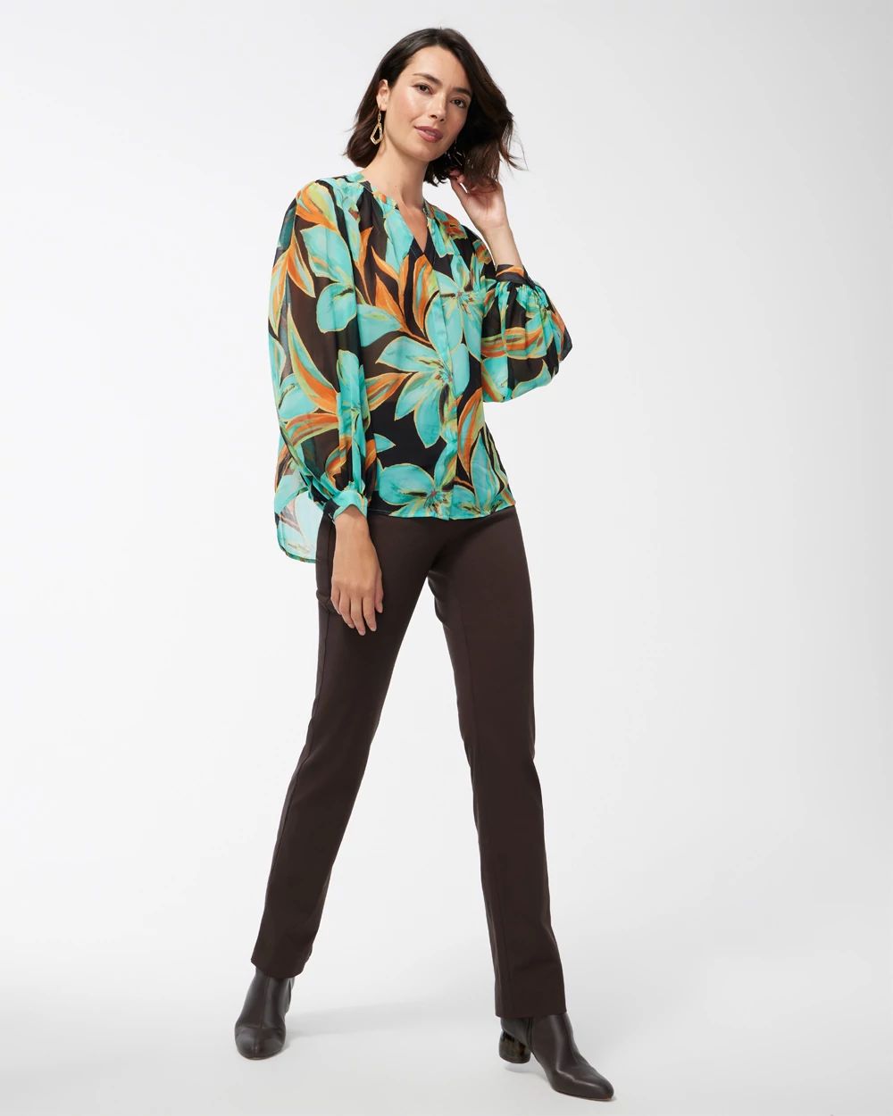 Brigitte™ Slim Pull-On Pants