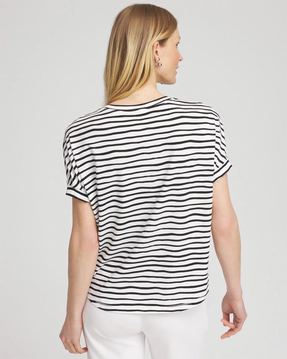 Zenergy® UPF Short Sleeve Stripe Tee