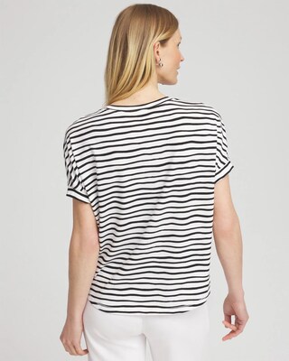 Zenergy® UPF Short Sleeve Stripe Tee