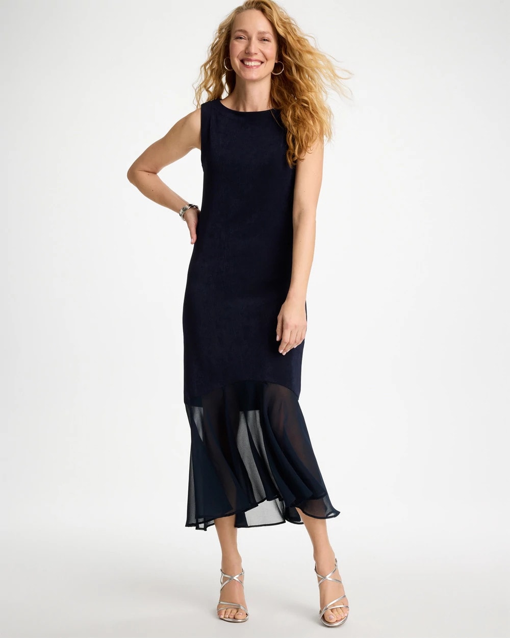 Travelers™ Chiffon Hem Dress