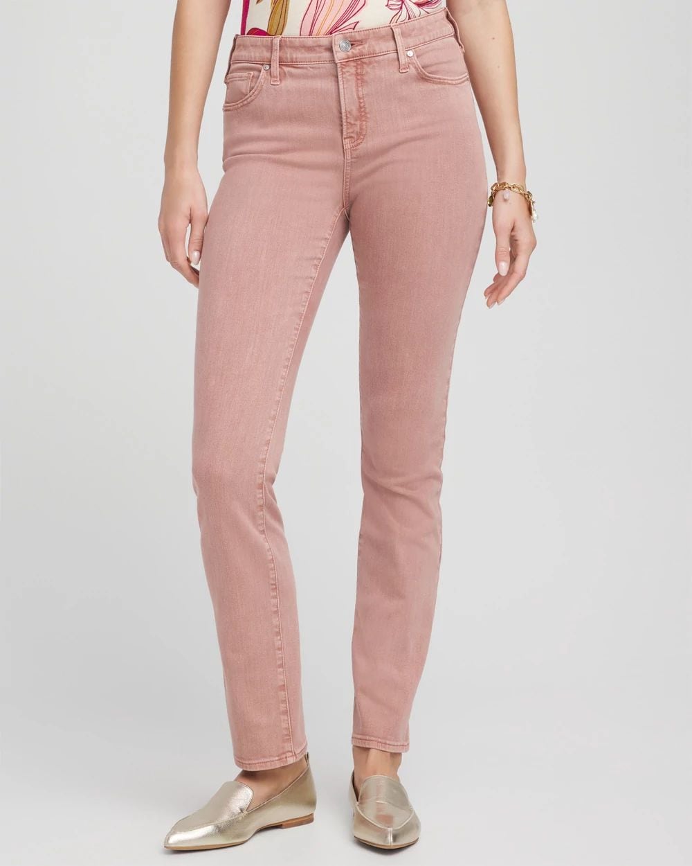 Girlfriend Slim Full-Length Jeans