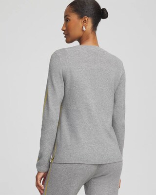 Zenergy® Luxe Side Stripe Top click to view larger image.