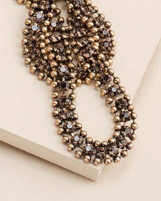 Rhinestone Statement Necklace