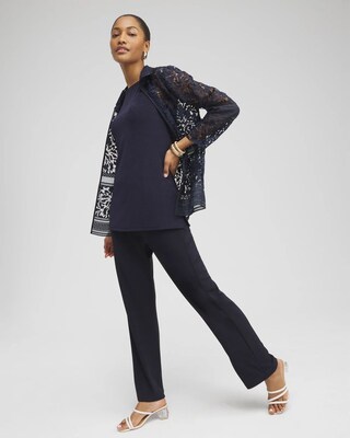 Travelers™ Collection Lace Organza Jacket click to view larger image.