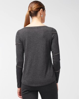 Ball Chain Pullover Sweater
