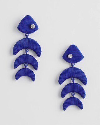 No Droop® Wrapped Fish Earrings