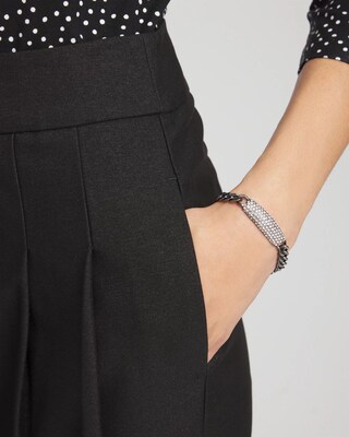 Hematite Pavé Bar Bracelet