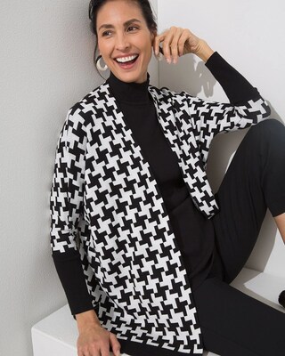 Checkered Cardigan