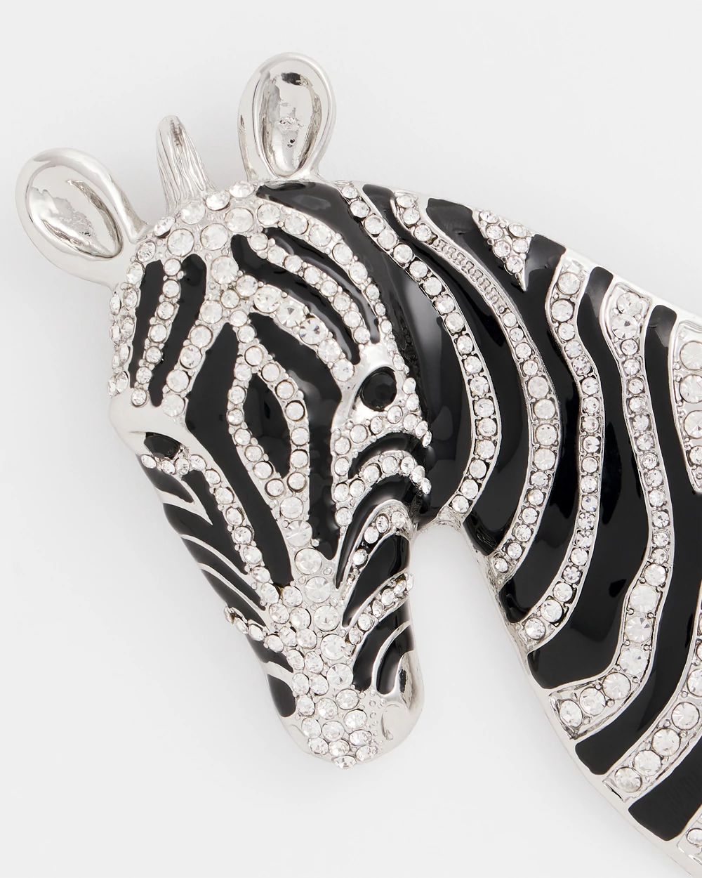 Zebra Brooch