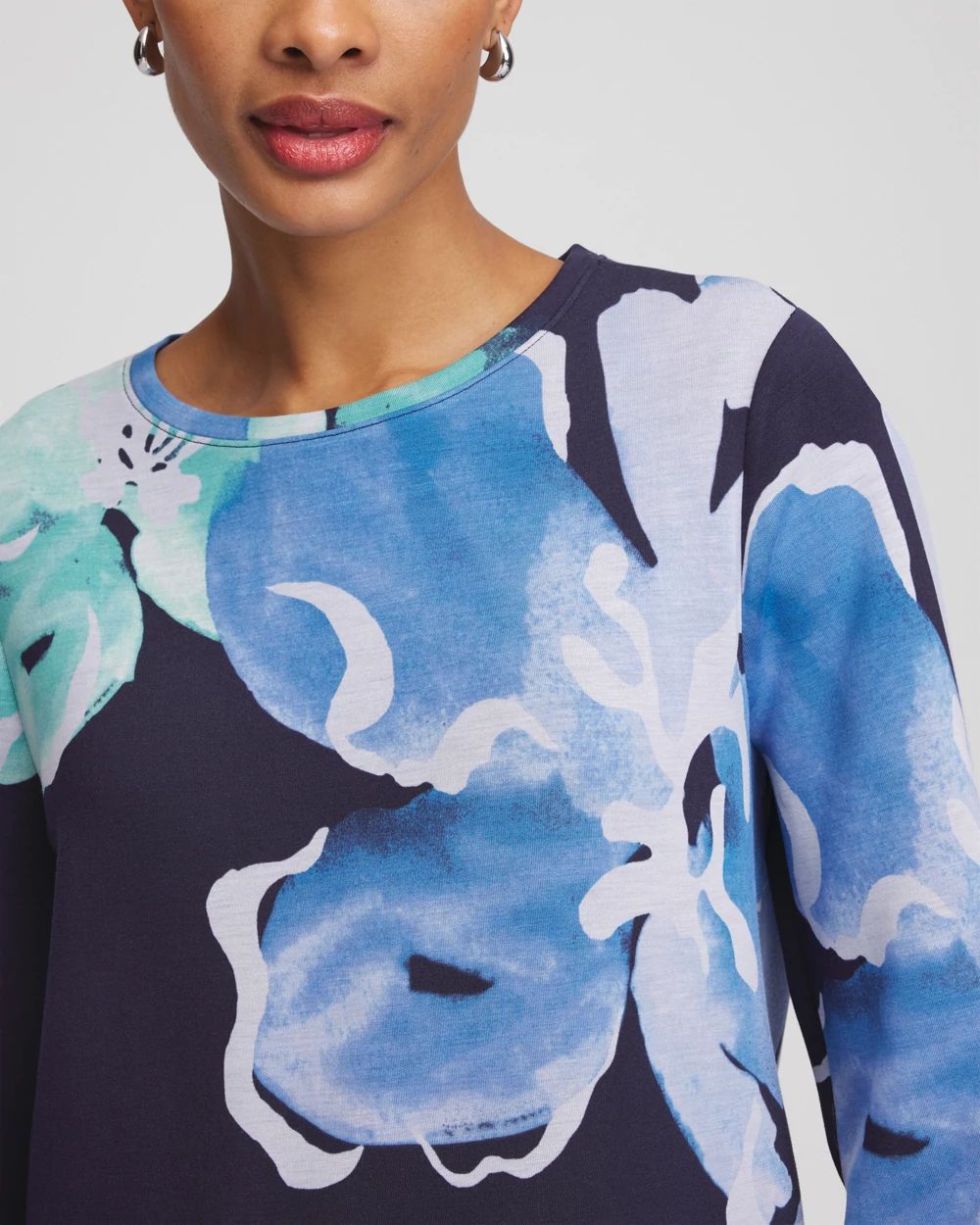 Zenergy® Scuba Floral Top