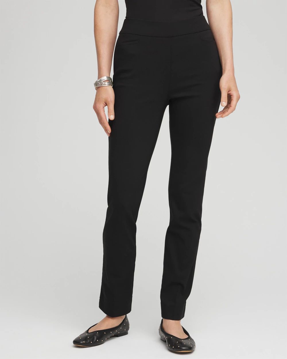 Brigitte™ Slim Pull-On Ankle Pants