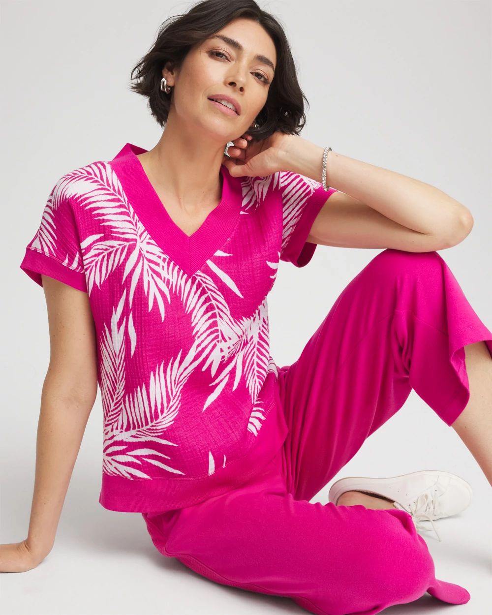 Zenergy® Tropical French Terry Top