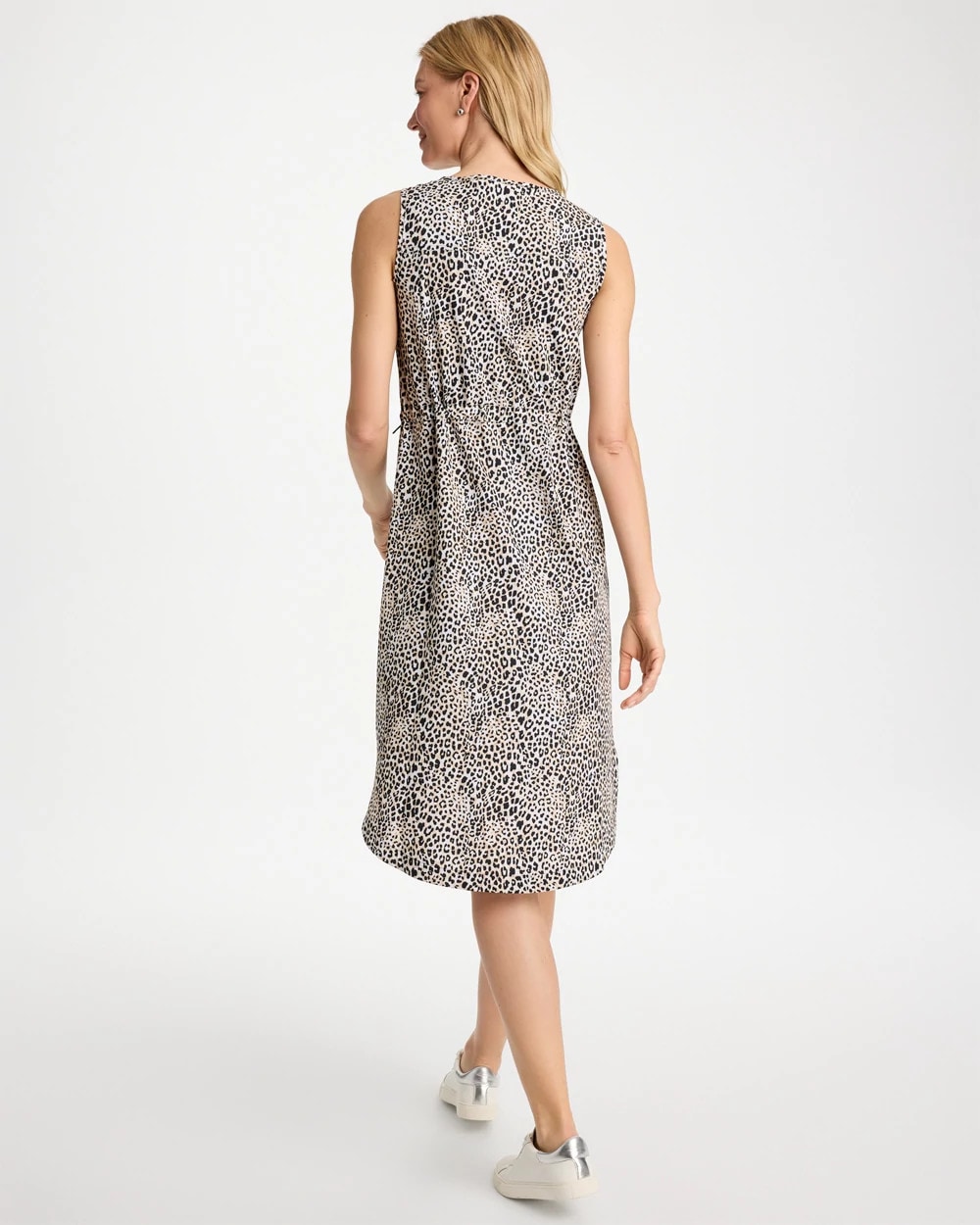Zenergy® UPF Sleeveless Animal Bungee Dress