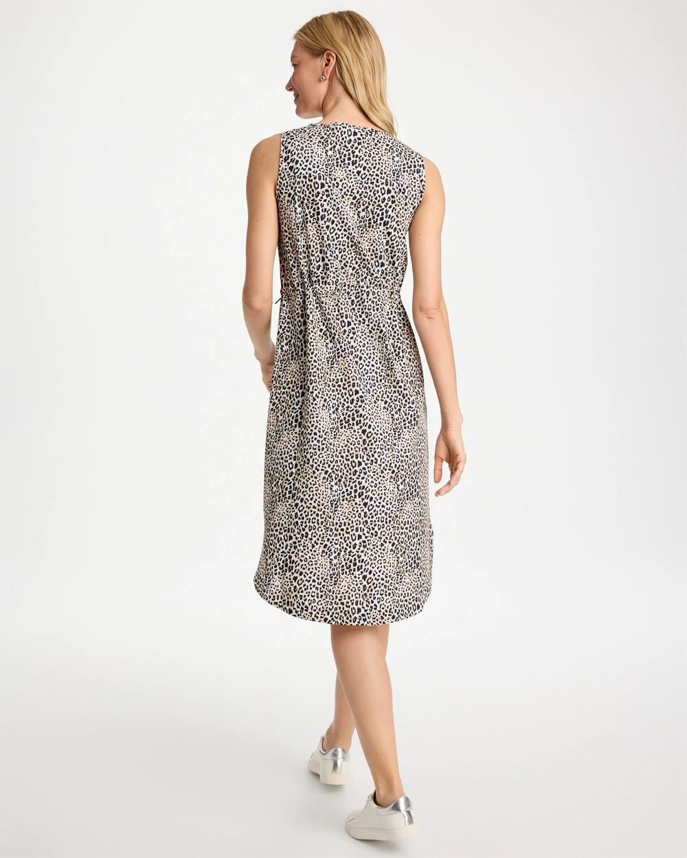 Zenergy® UPF Sleeveless Animal Bungee Dress