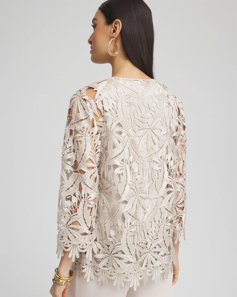 Travelers™ Collection All-over Lace Jacket