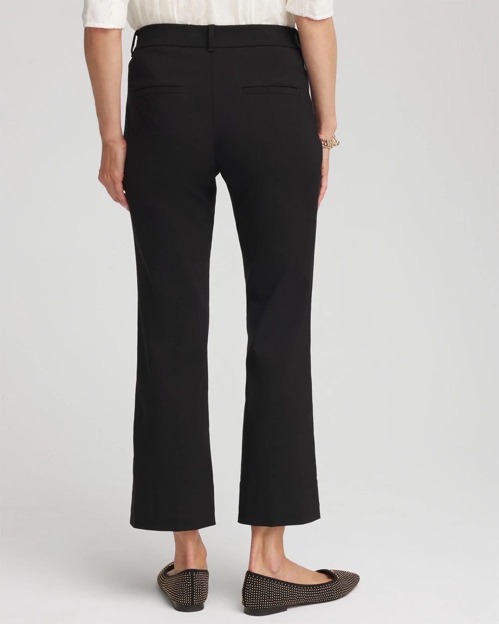 Emme Cropped Flared Pants