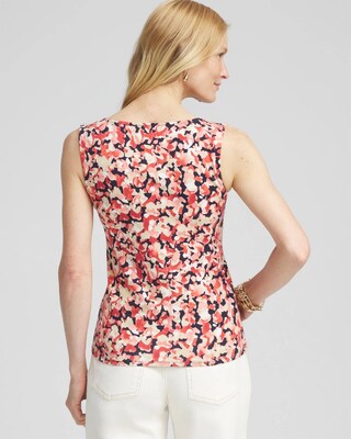 Contour Cotton™ Abstract Square Neck Tank click to view larger image.