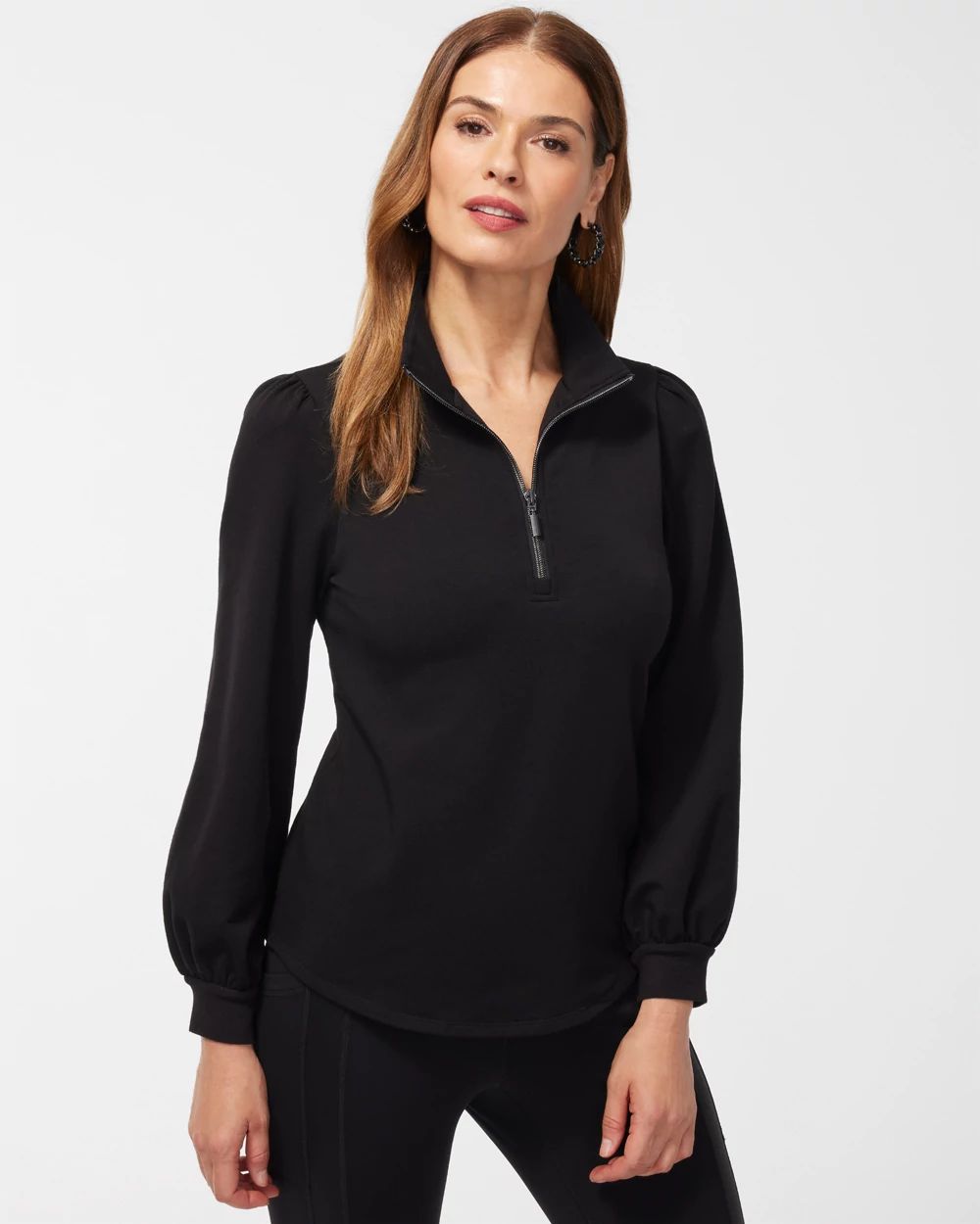 Zenergy French Terry Half Zip Pullover