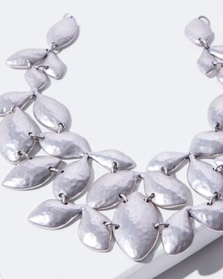 Leaf Bib Necklace