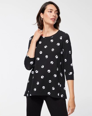 Zenergy French Terry Print Tunic