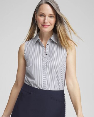 Zenergy® Neema UPF Mixed Stripe Tank