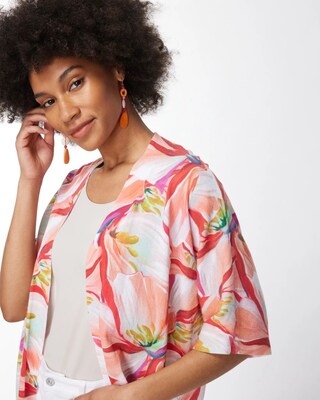 Summer Romance Floral Midi Cardigan