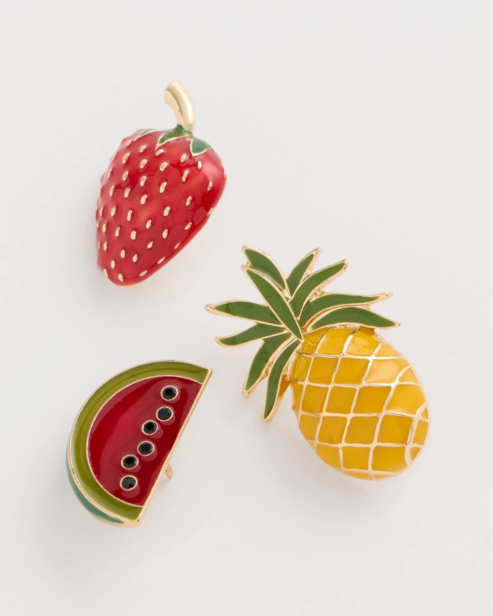Fruit Brooch Set