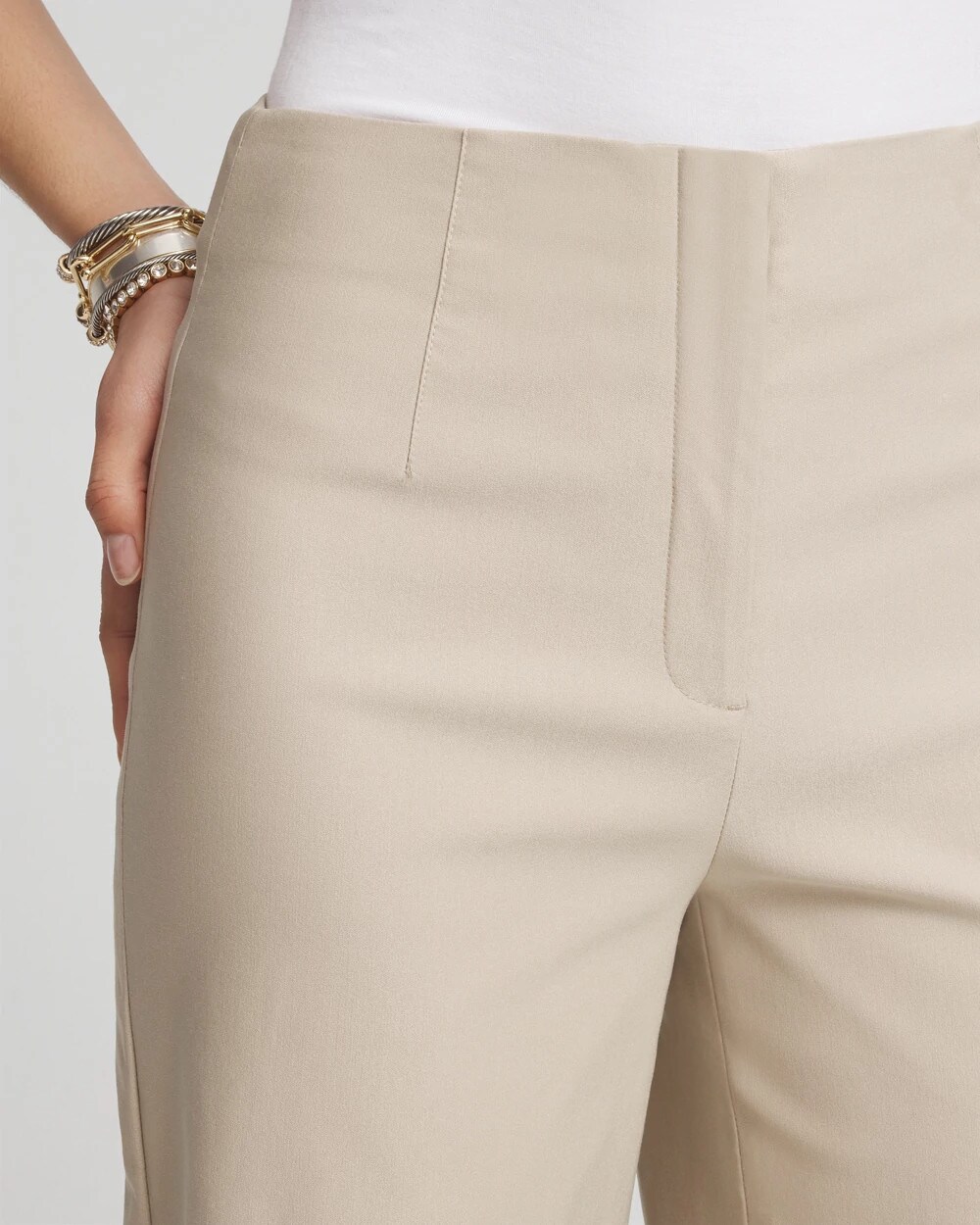 Black Label™ Wide Leg Cropped Pants