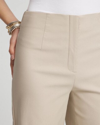Black Label™ Wide Leg Cropped Pants click to view larger image.