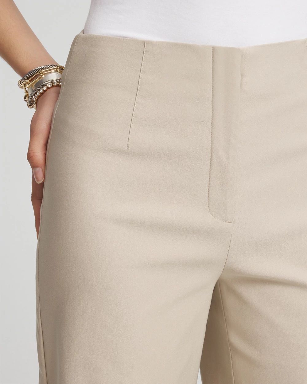 Black Label™ Wide Leg Cropped Pants