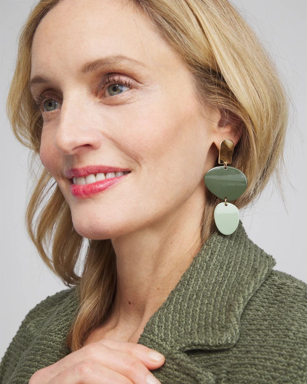 Linear Drop Earrings