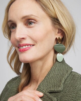 Linear Drop Earrings