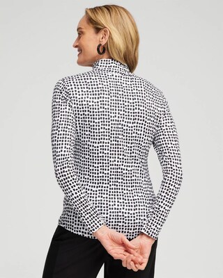Zenergy® UPF Snaps Long Sleeve Polo