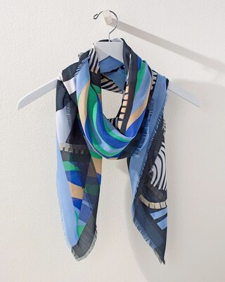 Zebra Square Scarf