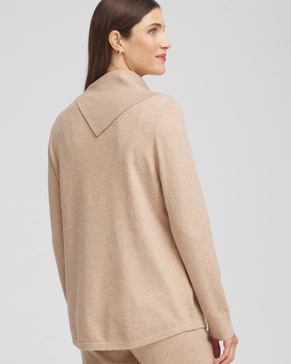 Zenergy® Luxe Envelope Neck Sweater click to view larger image.