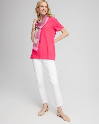 Slub V-Neck Tee click to view larger image.