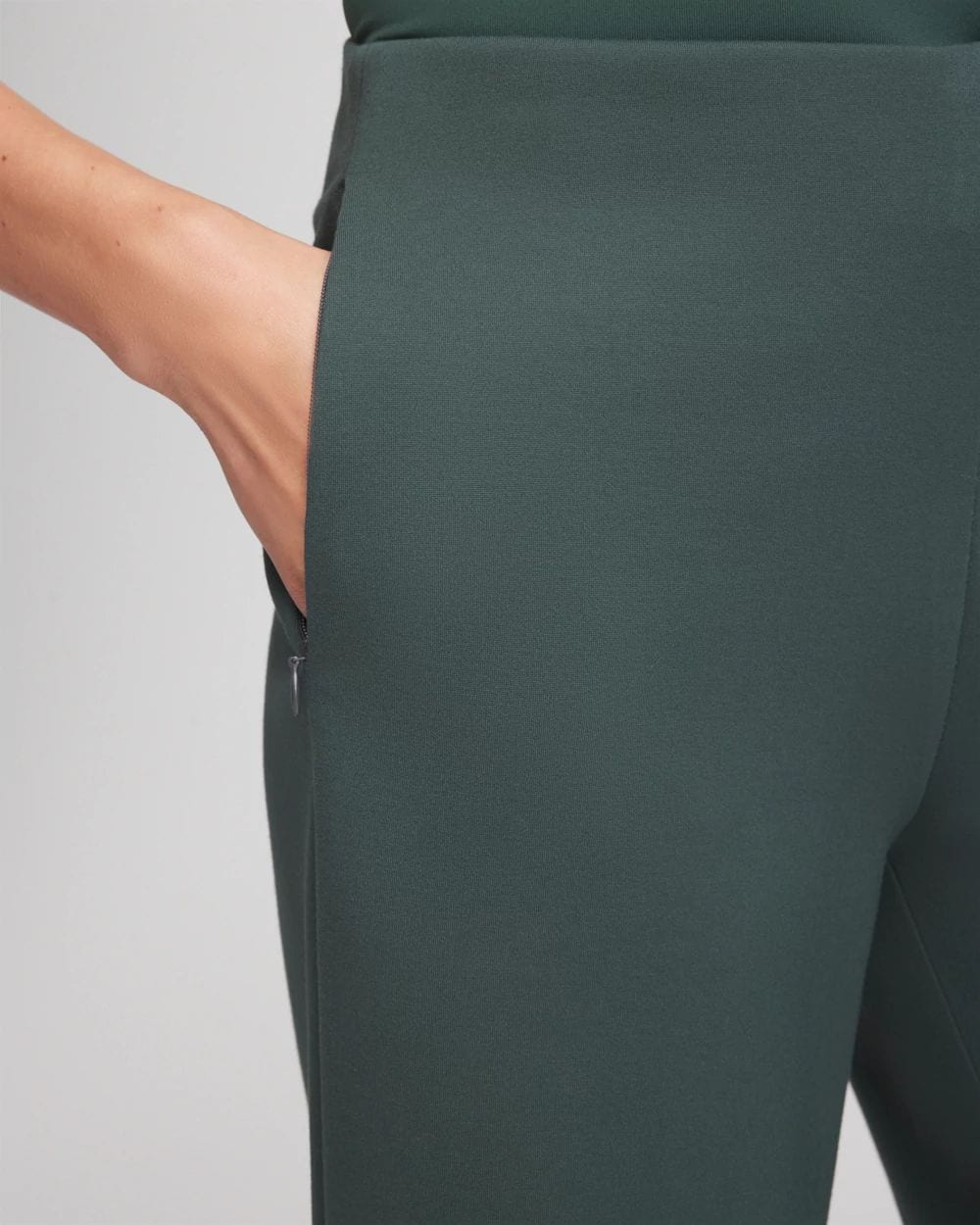 Juliet Slim Wide-Leg Cropped Pants