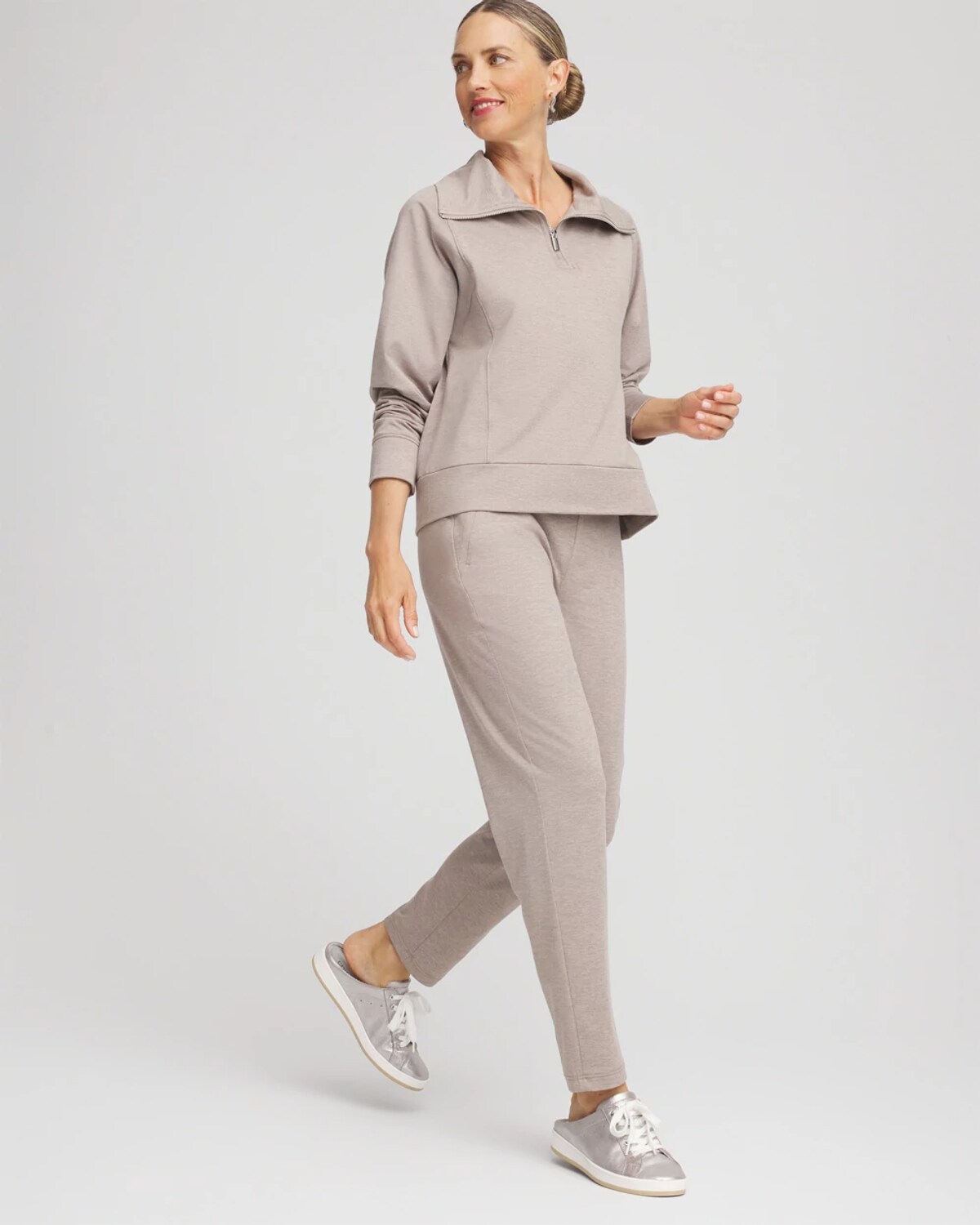 Chico's Cloud Tapered Ankle Pants In Rocky Mountain