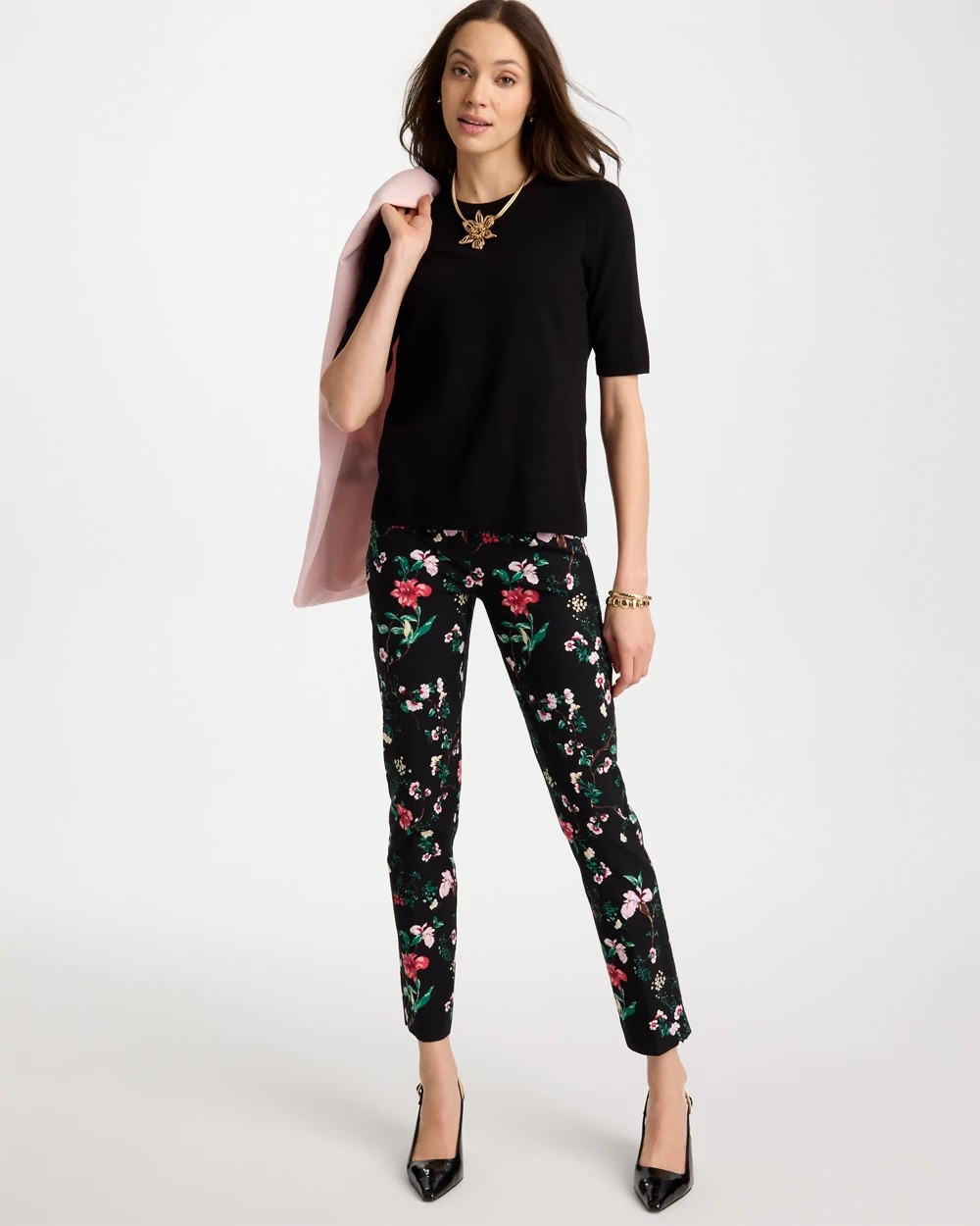 Ella Crewneck Pullover Sweater