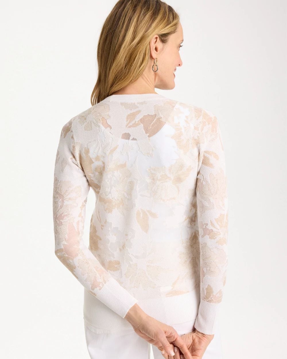 Burnout Button-Front Cardigan