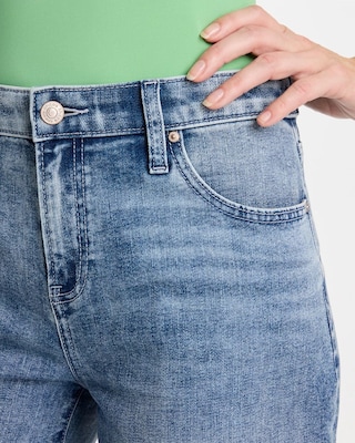 Cropped Boyfriend Jeans click to view larger image.