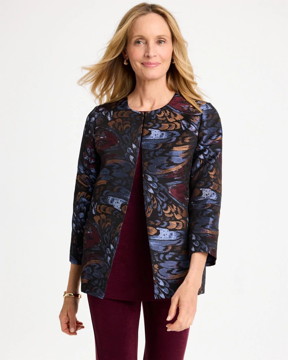 Travelers™ Collection Artisanal Jacquard Jacket