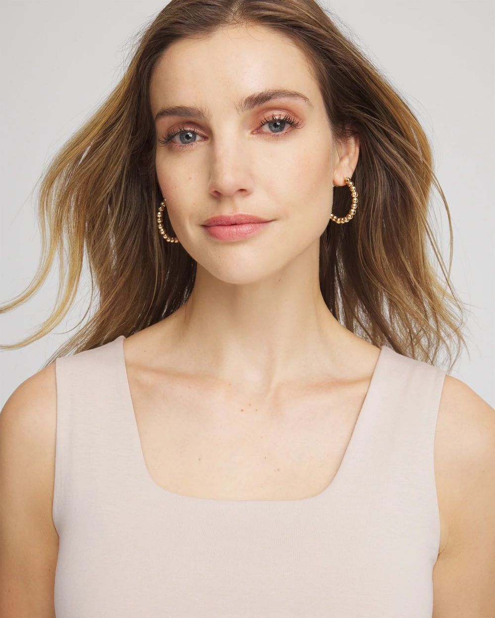 Jersey Knit Square-Neck Tank click to view larger image.