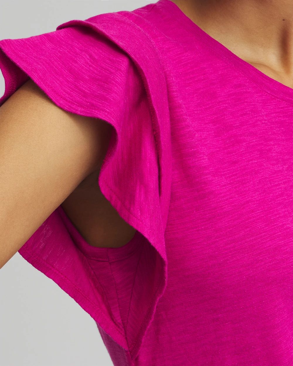 Flutter Cap Sleeve Tee