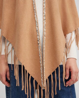 Knit Triangle Wrap