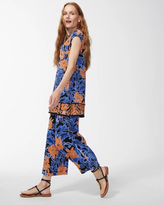 Travelers Floral Print Tunic
