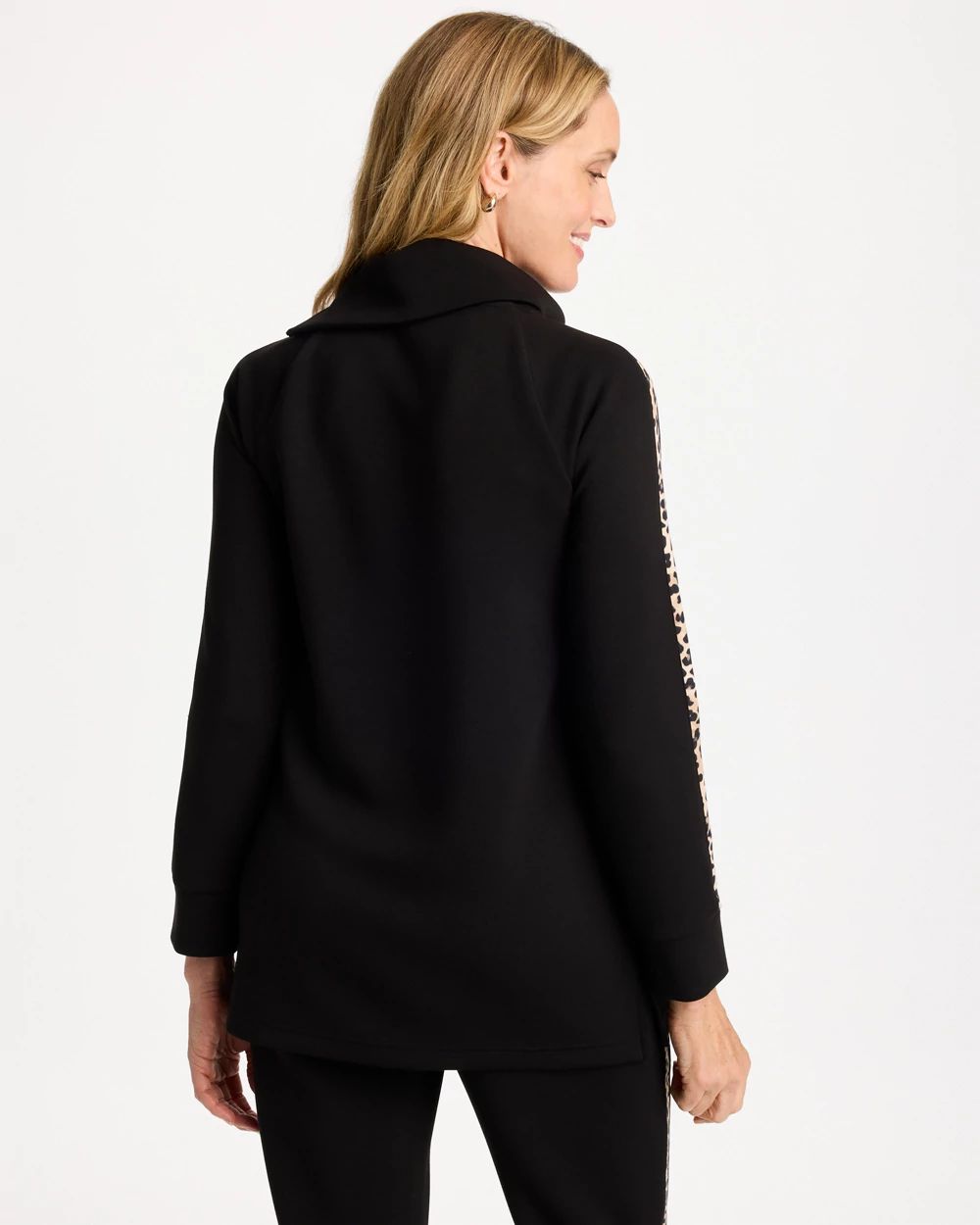 Zenergy® Soft Animal-Trim Tunic click to view larger image.